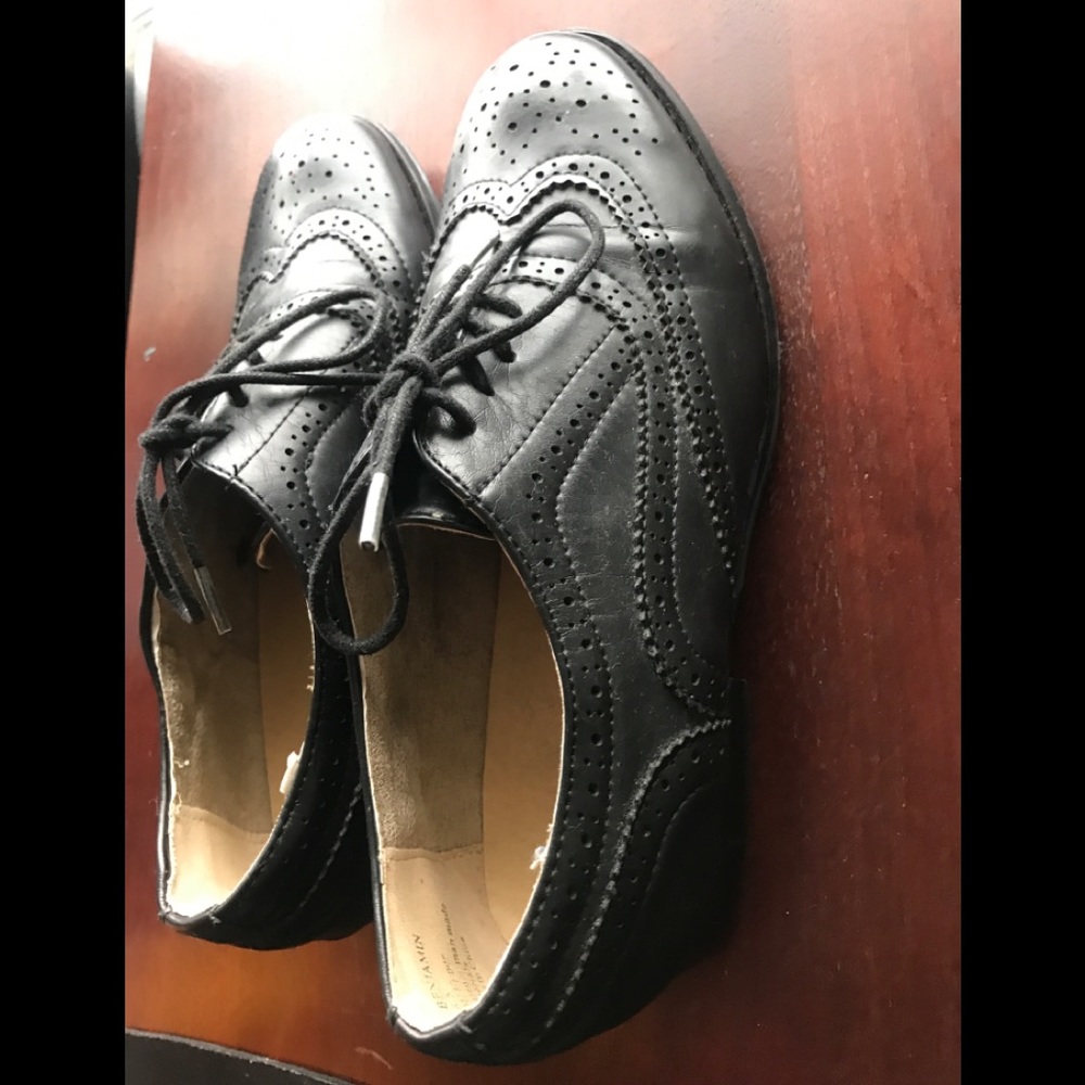 Women’s Steve Madden Black Oxford Shoes